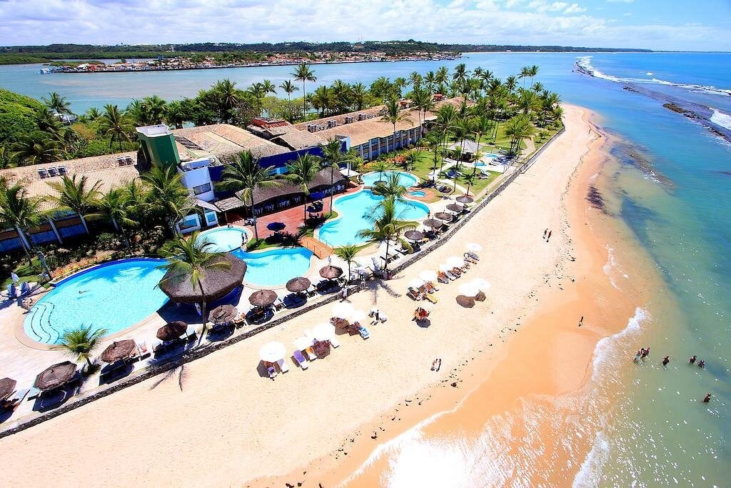 Porto Seguro com costa do descobrimento e Trancoso